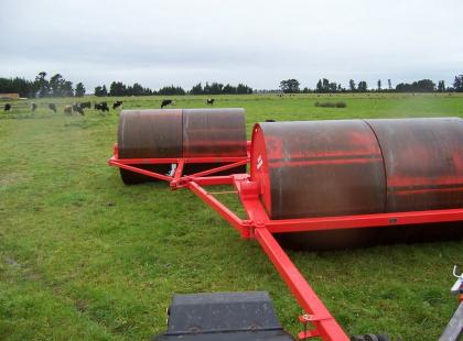 Double Water Ballast Land Roller